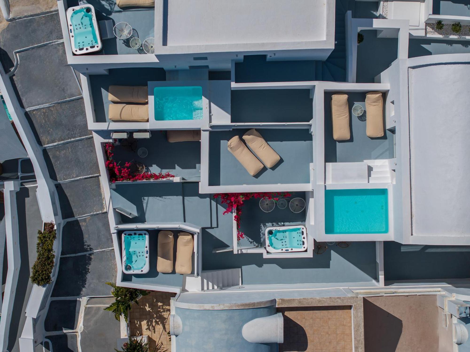 Cycladic Suites & Spa Fira  Extérieur photo